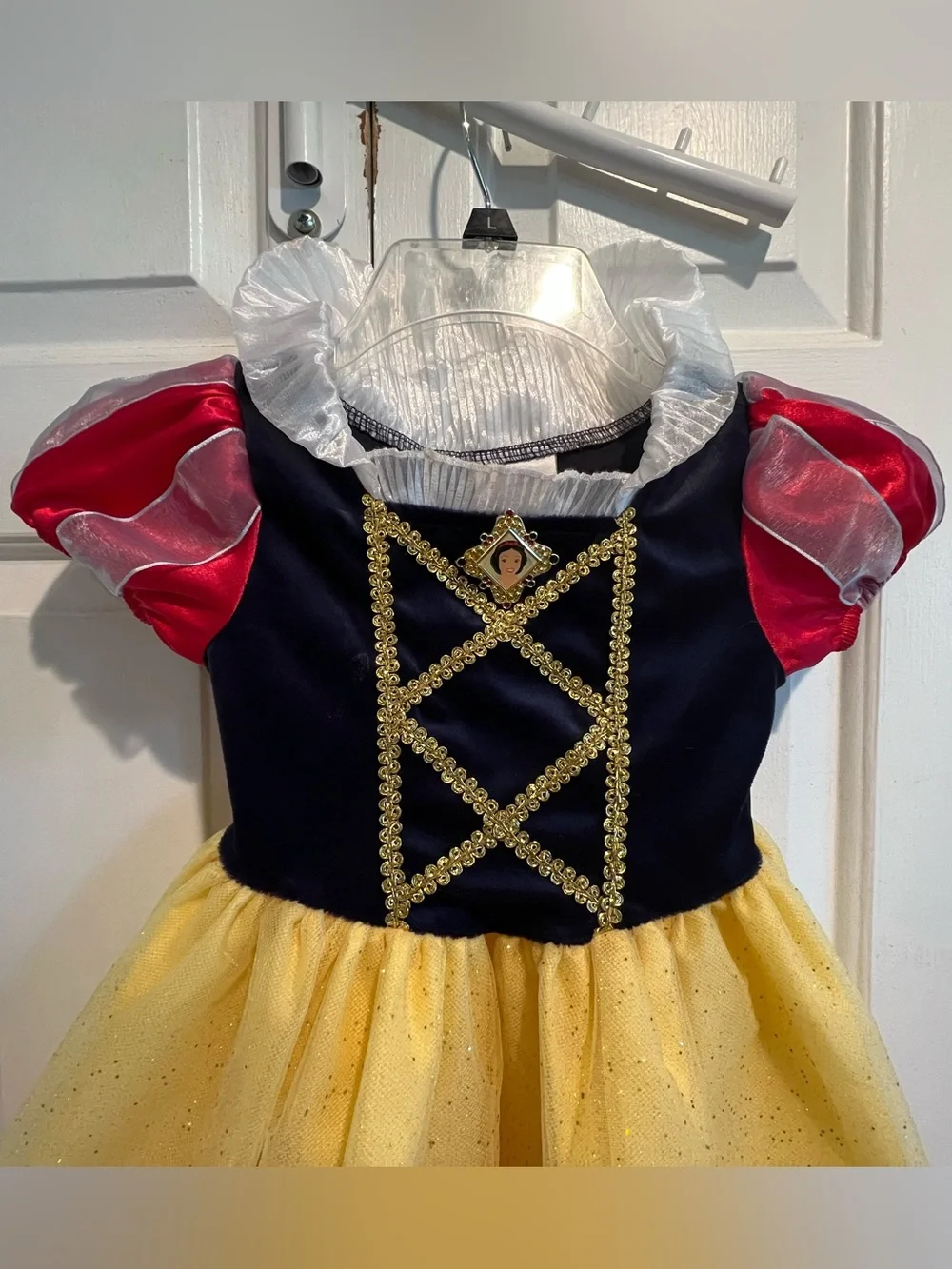 Girls ❄️ SNOW WHITE Costume Fairy Tale Princess Dress, Halloween Disney